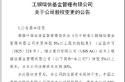 万年历表瑞银接棒工银瑞信基金20%股权 积极布局中国市场